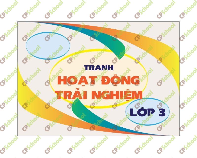 Combo Tranh Hoạt Động Trải Nghiệm lớp 3